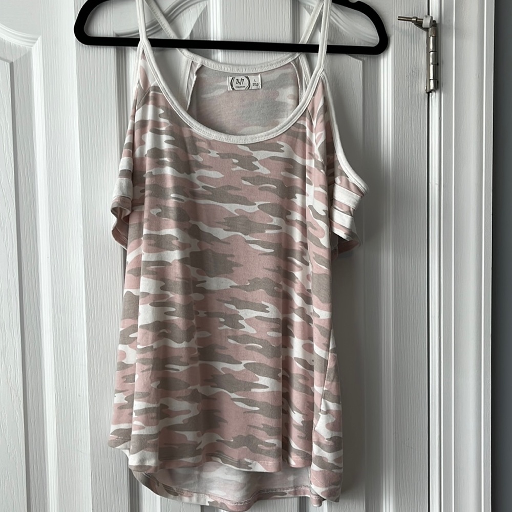 Maurice’s cold shoulder top